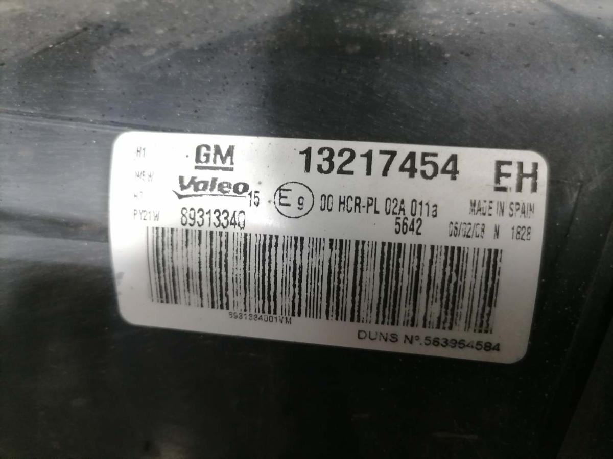 Opel Corsa D original Scheinwerfer vorn rechts Halogen Bj.2008